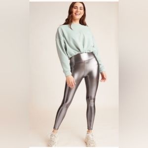 Knix Metallic Gray Leggings